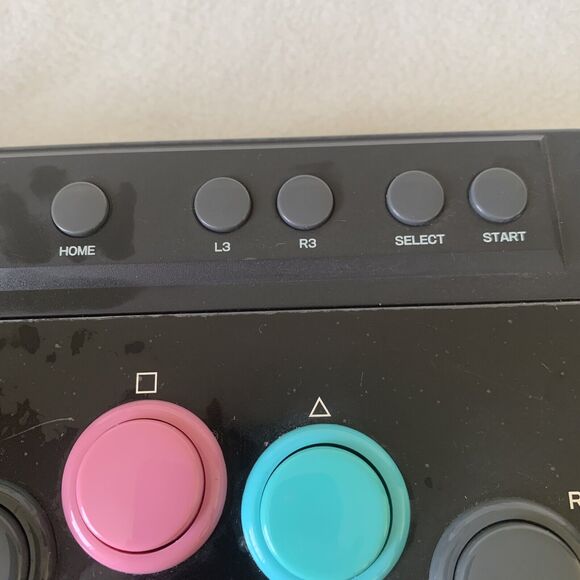 PlayStation 3 Ps3 Hori FIGHTING STICK 3‎ FS3 USB Wired Arcade Joystick - Picture 6 of 14